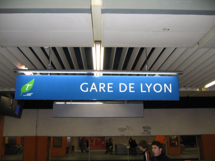 Gare de Lyon - RER D