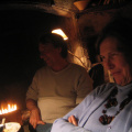 Richard & Anne, du feu dans la cheminée