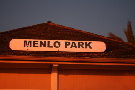 Caltrain station - Menlo Park