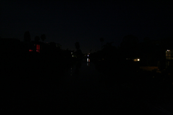 Venice beach de nuit
