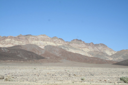 Death Valley, vue sur Artist Dr.
