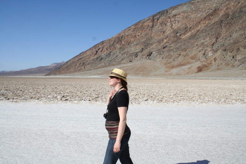 Marie sur Badwater Basin