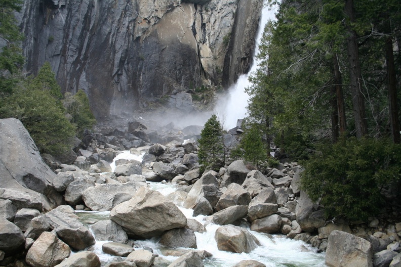 Yosemite fall (lower)