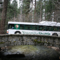 Petit pont et Yosemite shuttle
