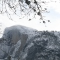 Les montagnes de Yosemite sous la neige