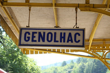 La gare de Genolhac