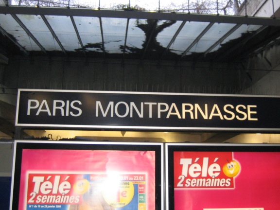 Paris Montparnasse - TGV
